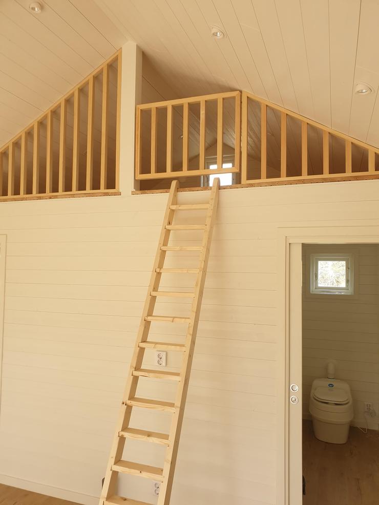 loft med staket och stege