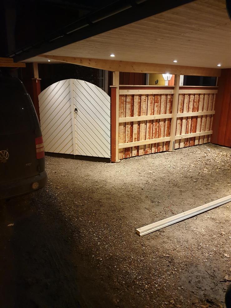 Carport och plank