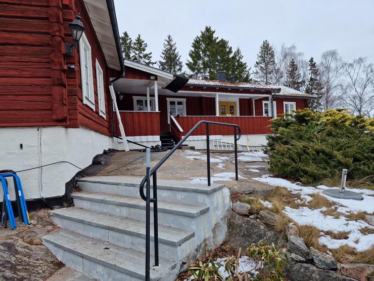 1800-tals timmerhus i Trosa renoveras